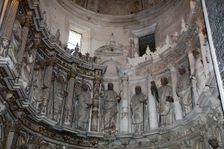Interior, Old Cathedral of Coimbra, Portugal, 2009. Creator: Samuel Magal