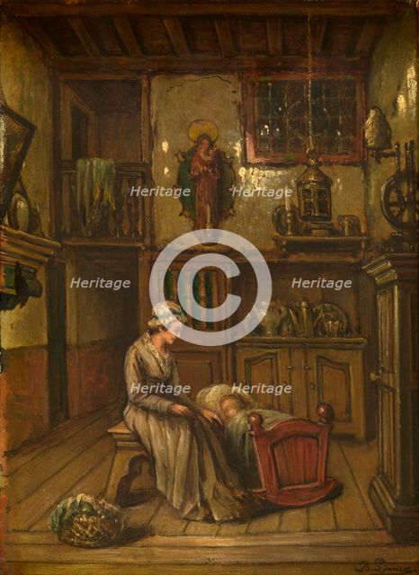 Interior, late 19th-early 20th century. Creator: Ben Linnig.