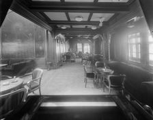 Interior shot, possibly inside the Royal Yacht Squadron. Creator: Kirk & Sons of Cowes