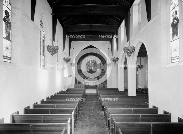 Interior, St. Mary's Church, Walkerville, Ont., between 1900 and 1905. Creator: Unknown.
