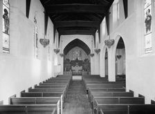 Interior, St. Mary's Church, Walkerville, Ont., between 1900 and 1905. Creator: Unknown