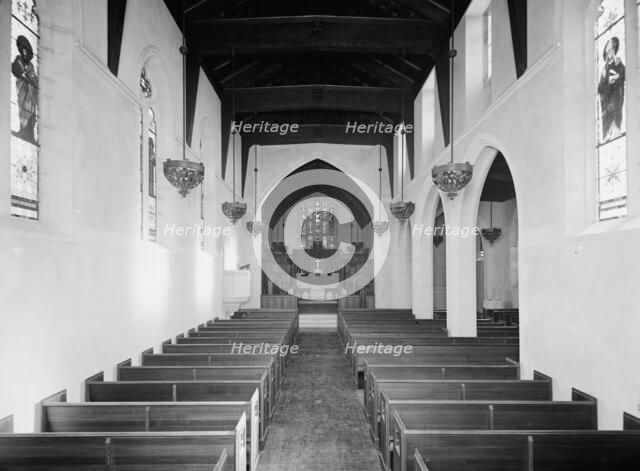 Interior, St. Mary's Church, Walkerville, Ont., between 1900 and 1905. Creator: Unknown.