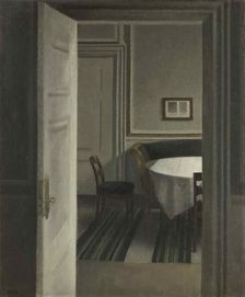Interior, Strandgade 30, 1904. Creator: Hammershøi, Vilhelm (1864-1916)