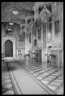 Interior, Strawberry Hill House, Waldegrave Road, Richmond upon Thames, London, c1955-c1980. Creator: Ursula Clark