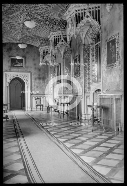 Interior, Strawberry Hill House, Waldegrave Road, Richmond upon Thames, London, c1955-c1980. Creator: Ursula Clark.
