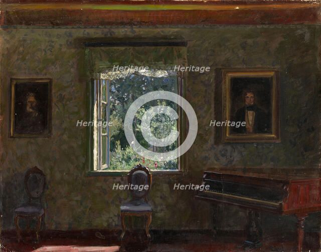 Interior. Sunny Day. Artist: Zhukovsky, Stanislav Yulianovich (1873-1944)