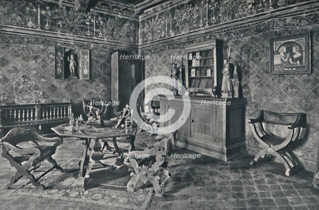 'Interior, Palazzo Davanzati', 1928. Artist: Unknown.