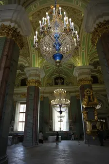 Interior, Peter and Paul Cathedral, St Petersburg, Russia, 2011. Creator: Sheldon Marshall
