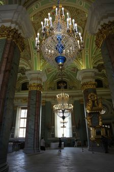 Interior, Peter and Paul Cathedral, St Petersburg, Russia, 2011. Creator: Sheldon Marshall