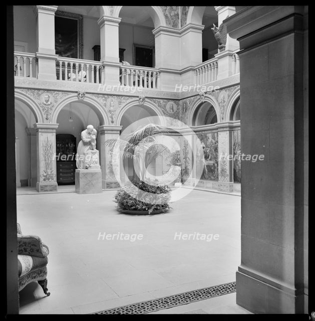 Interior, Wallington Hall, near Cambo, Northumberland, c1955-c1980. Creator: Ursula Clark.