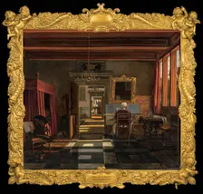 Interior with a Woman Playing a Virginal, 1667