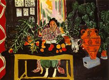 Interior with an Etruscan Vase, 1940. Creator: Henri Matisse