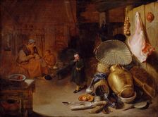 Interior with Figures, 1643. Creator: Pieter Jacobsz. Duyfhuijsen