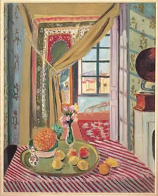 Interior with phonograph, 1934. Creator: Henri Matisse