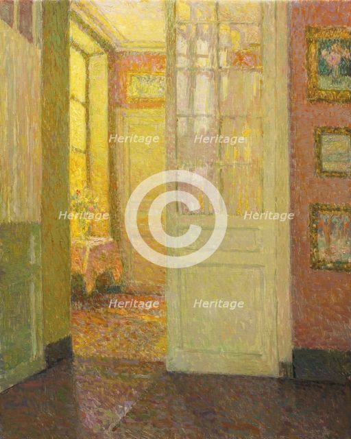 Interior. Window Light, 1931. Artist: Le Sidaner, Henri (1862-1939)