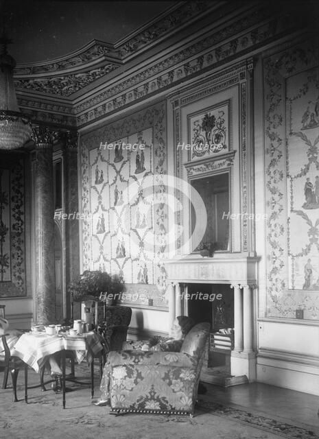 Interior, Wykehurst Place, Bolney, Sussex. Artist: Bill Brunell.