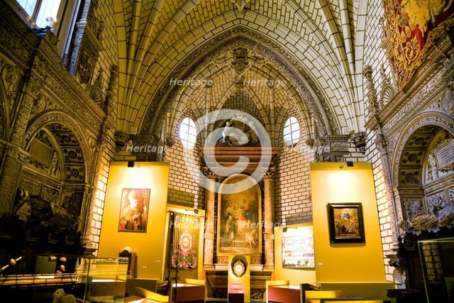 Interior, Toledo Cathedral, Spain, 2007. Creator: Samuel Magal.