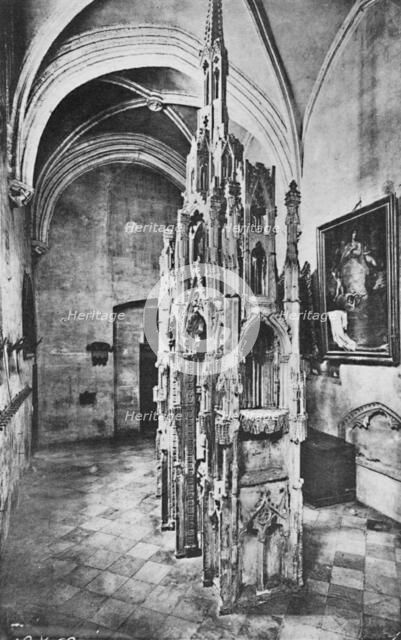 'Interior Tomb of the Pope Jean XXII', c1925. Artist: Unknown.