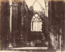 Interior, Tintern, 1857. Creator: Alfred Capel-Cure