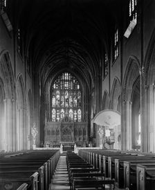 Interior, Trinity Church, New York, N.Y., c1907. Creator: Unknown