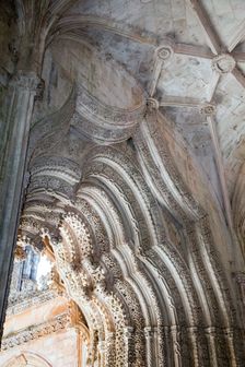 Interior, Unfinished Chapels, Monastery of Batalha, Batalha, Portugal, 2009. Creator: Samuel Magal