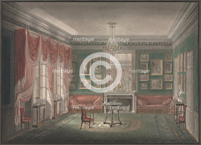 Interior View, c. 1805-1810. Creator: Anonymous.