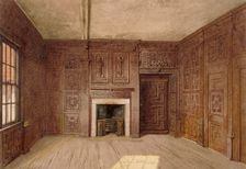 Interior view of the Compton Oak Room, Canonbury House, Islington, London, 1887. Artist: John Crowther