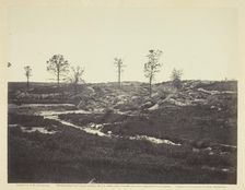 Interior View of the Confederate Line, May 1865. Creator: Alexander Gardner