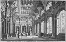 Interior view of the Clothworkers Hall, Mincing Lane, City of London, 1856. Artist: Anon