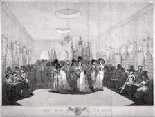 Interior view of the Dog and Duck Inn, St George's Fields, Southwark, London, 1789. Artist: Anon