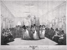 Interior view of the Dog and Duck Inn, St George's Fields, Southwark, London, 1789. Artist: Anon