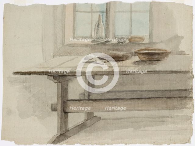 Interior view of the kitchen. Creator: Robert Wilhelm Ekman.