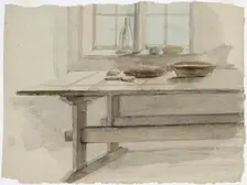 Interior view of the kitchen. Creator: Robert Wilhelm Ekman