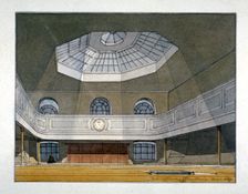 Interior view of the King's Weigh House, Eastcheap, City of London, 1819. Artist: Robert Blemmell Schnebbelie