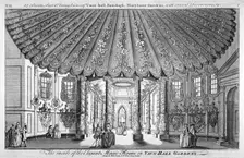 Interior view of the music room in Vauxhall Gardens, Lambeth, London, c1752. Artist: Anon