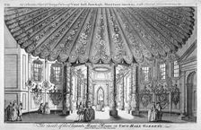 Interior view of the music room in Vauxhall Gardens, Lambeth, London, c1752. Artist: Anon