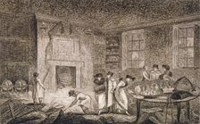 Interior view of the premises of Nathaniel Bentley, Leadenhall Street, City of London, 1804. Creator: Anon
