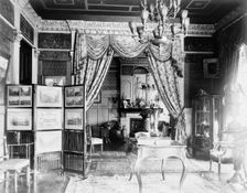 Interior view of Austrian Embassy, Washington, D.C., c1893. Creator: Frances Benjamin Johnston