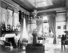 Interior view of Austrian Embassy, Washington, D.C., c1893. Creator: Frances Benjamin Johnston