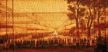 Interior view of Crystal Palace, c1851. Artist: Anon