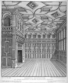 Interior view of Sir Paul Pindar's House, Bishopsgate, City of London, 1812. Artist: John Thomas Smith