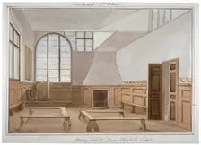 Interior view of St Olave's School on Tooley Street, Bermondsey, London, 1826. Artist: G Yates