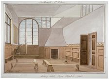 Interior view of St Olave's School on Tooley Street, Bermondsey, London, 1826. Artist: G Yates