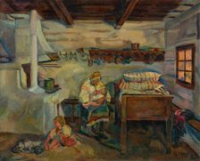 Interior, Zdiar, c1934. Creator: Gustav Mally