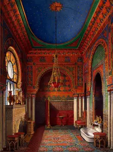 Interiors of the Winter Palace, 1870. Creator: Hau, Eduard (1807-1887)