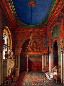 Interiors of the Winter Palace, 1870. Creator: Hau, Eduard (1807-1887)