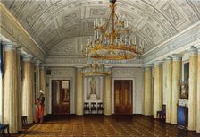 Interiors of the Winter Palace, The Arab Hall or Large Dining-Room, Mid of the 19th cen.