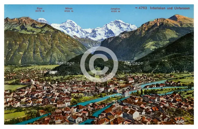 Interlaken, Switzerland, 20th century. Artist: Unknown