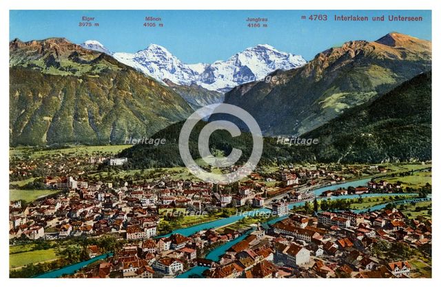 Interlaken, Switzerland, 20th century. Artist: Unknown