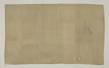 Interlining (From a Kesa), Japan, late Edo period (1789-1868), 1792. Creator: Unknown